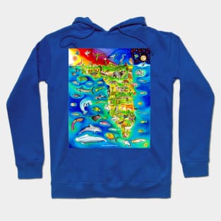 Florida Animals Hoodie